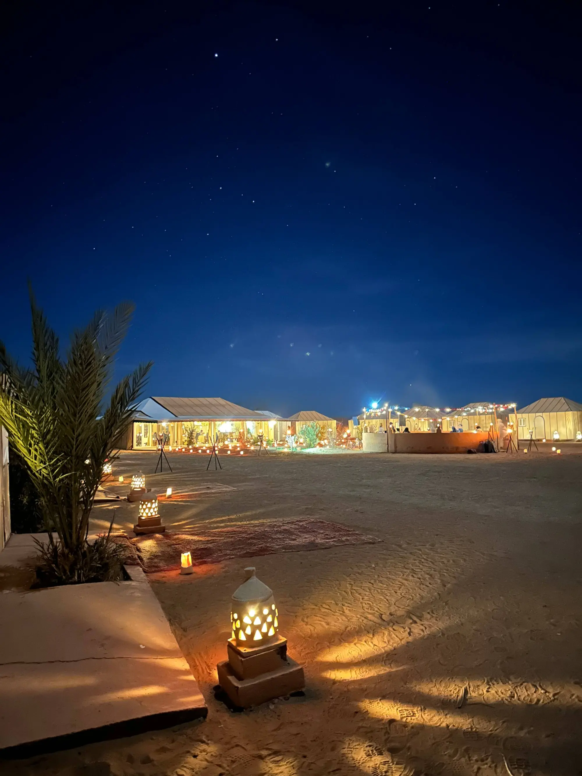 Merzouga Luxury Camp Sahara By Night